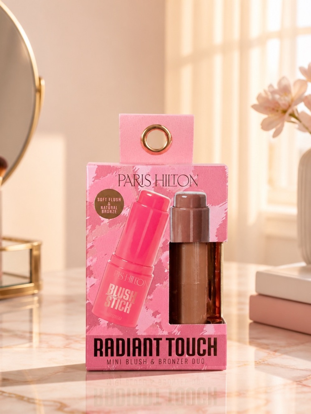 Paris Hilton Radiant Touch Mini Blush & Bronzer Duo Makeup Set